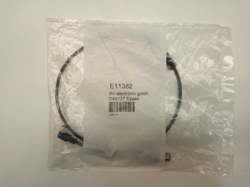 IFM E11382, W614, Interconnect Cable with Connector - NEW