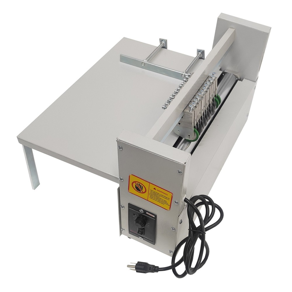 Electric Adhesive Marking Machine Automatic 400mm Sticker Half Cutting Machine