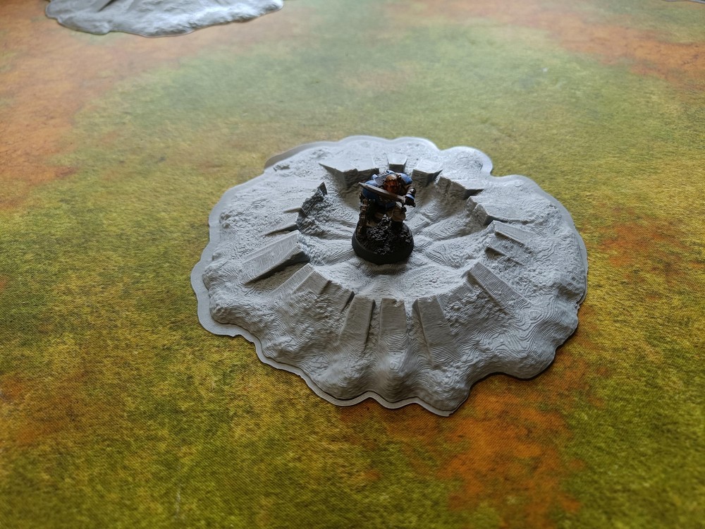 Battlefield Large Craters Fantasy / Sci-fi WW2