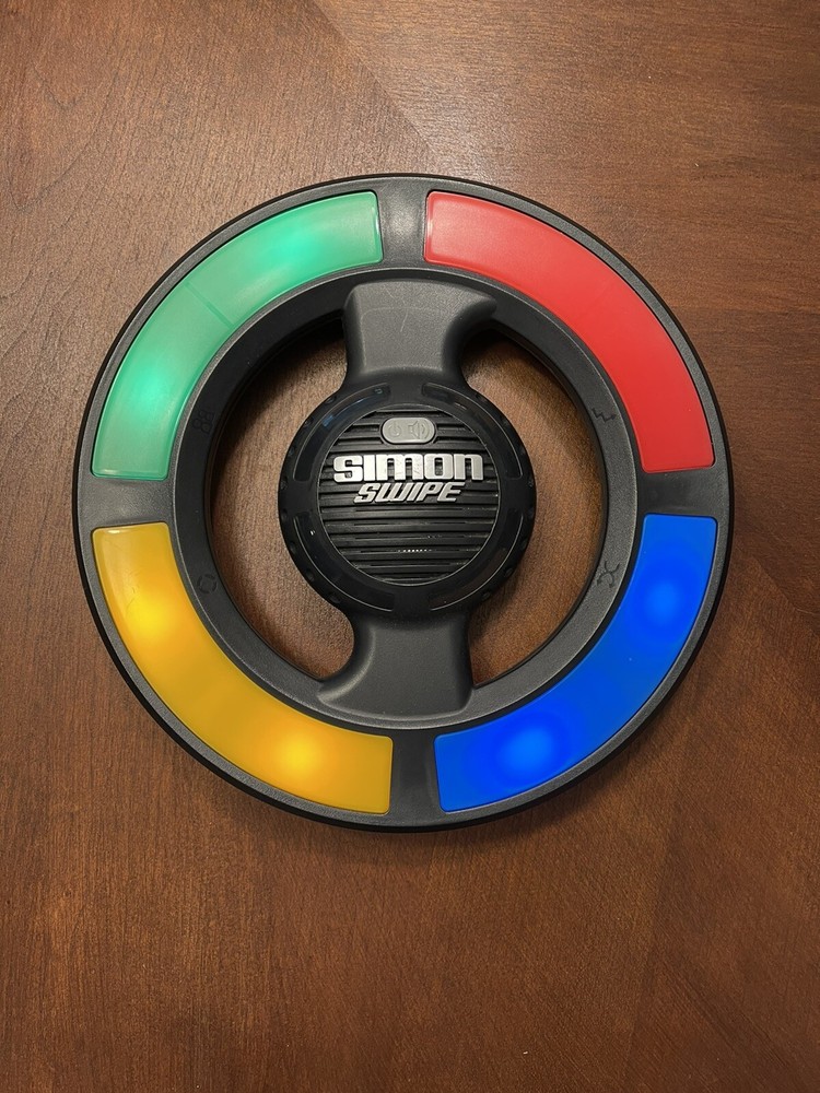 Hasbro Simon Swipe Full-Size 4 Mode Handheld Electronic Game