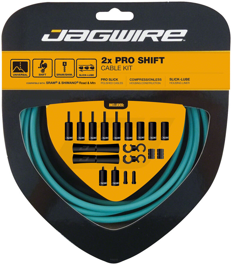 Jagwire Pro Shift Kit Road/Mountain SRAM/, Celeste