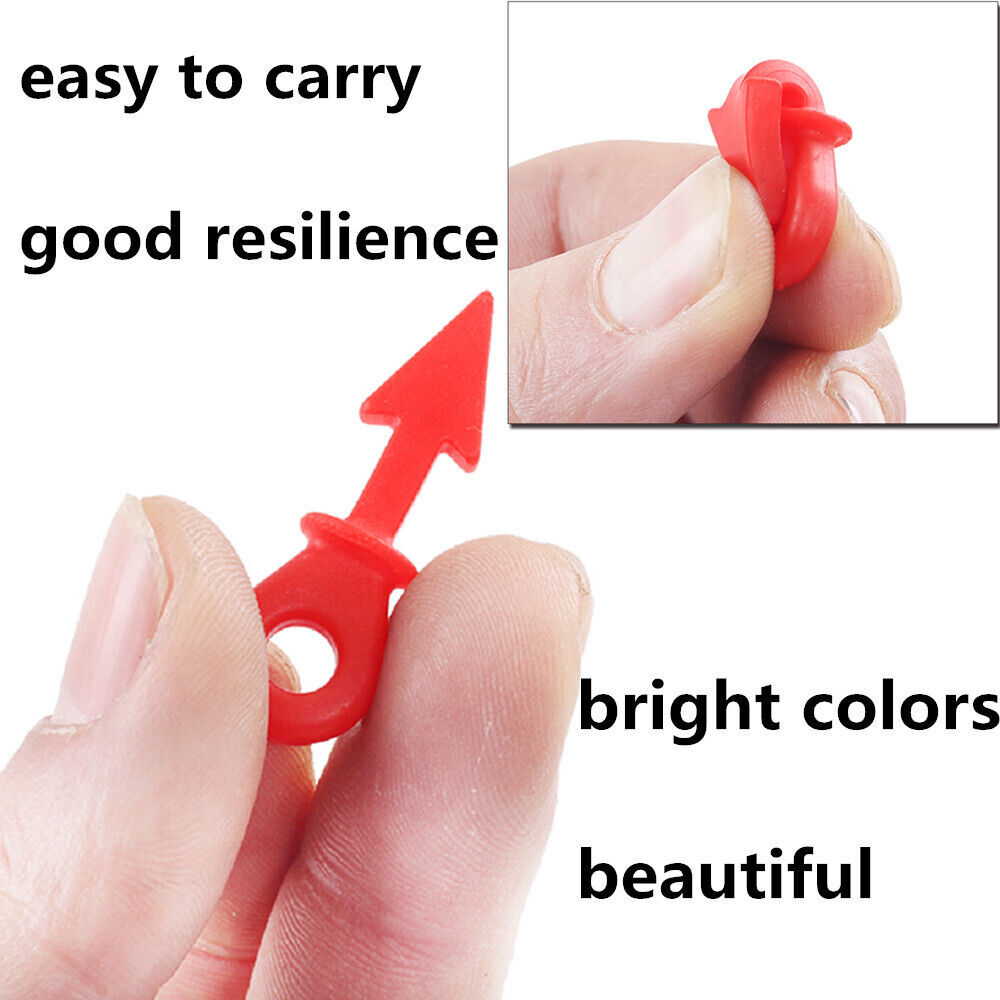 4pcs Archery Bowstring Stabilizer Vibration Absorb Shock Damper Silencer Shoot