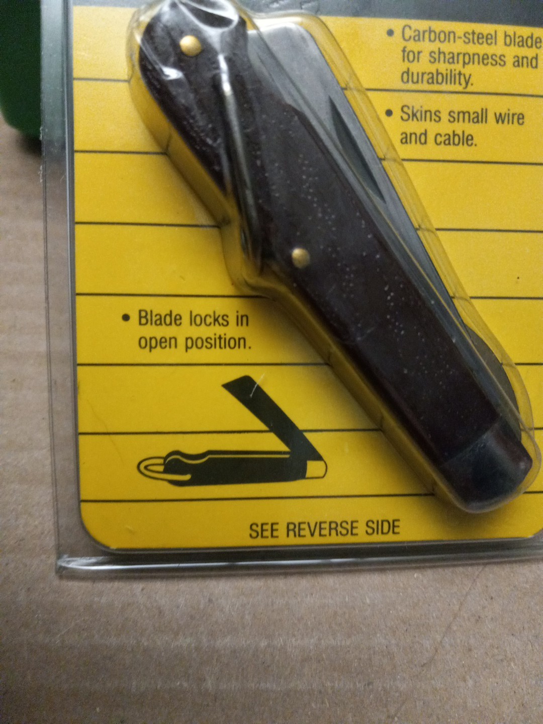 Klein 1550-11 2-1/4" Steel Pocket Knife Coping Blade New 1990