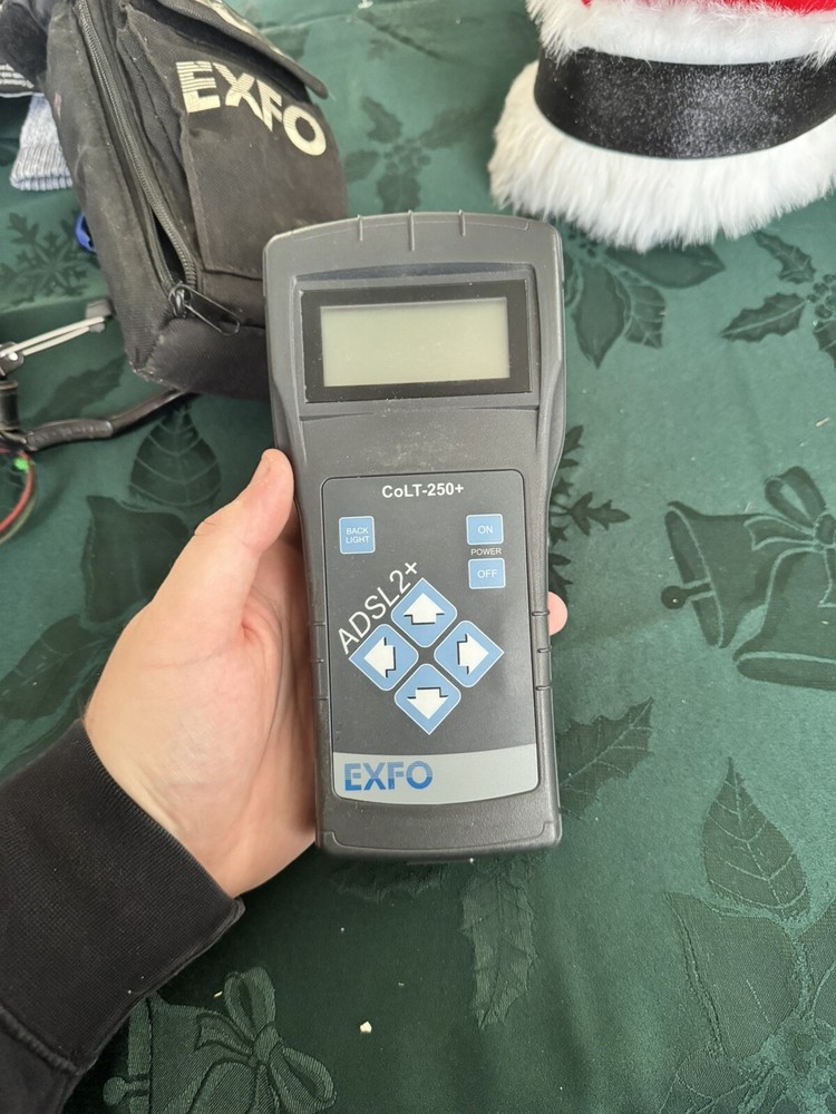 Exfo CoLT-250+ ADSL2+ Test Set Data Acquisition Network Analyzer & Case