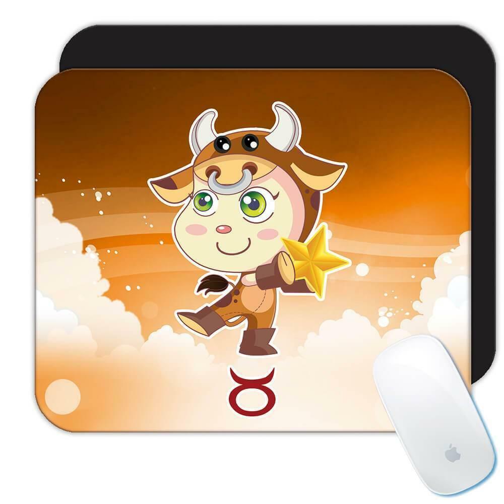 Gift Mousepad : Taurus Signs Zodiac Esoteric Horoscope Astrology