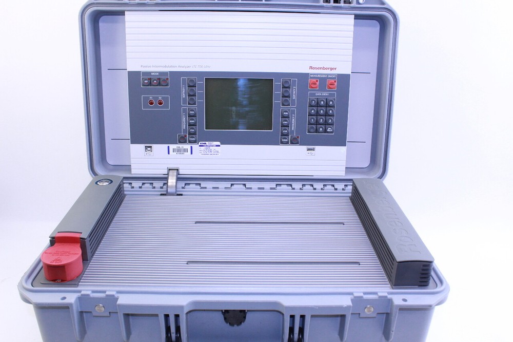 Rosenberger LTE 700 MHz Passive Intermodulation Analyzer w/ Cables & More