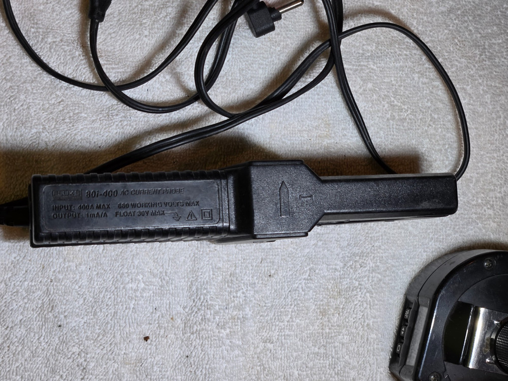 Vintage Fluke 80i-400 AC Current Probe