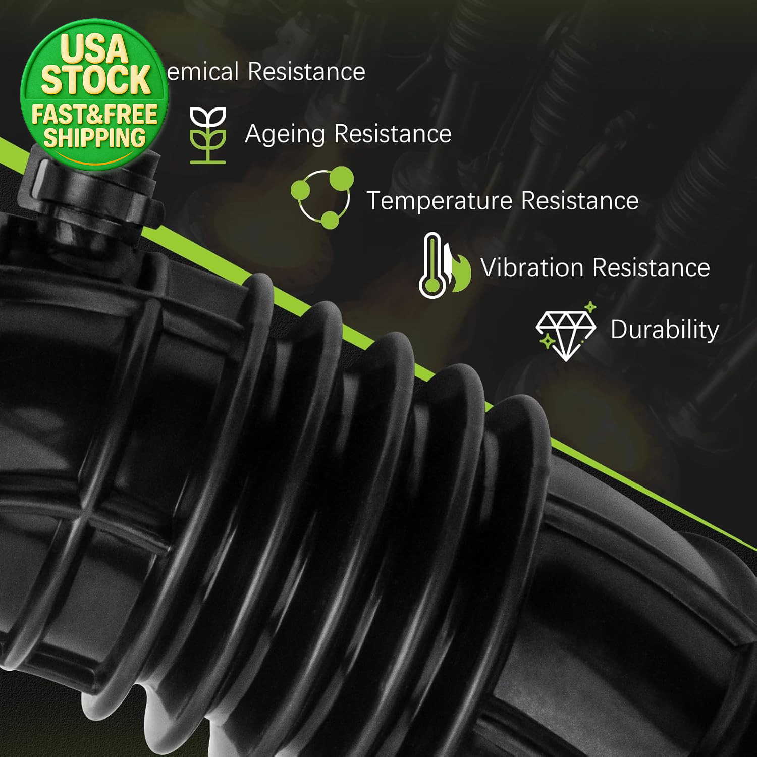 Engine Air Intake Hose Tube 17228-R40-A00 for Honda Accord 2.4L 2008-2012