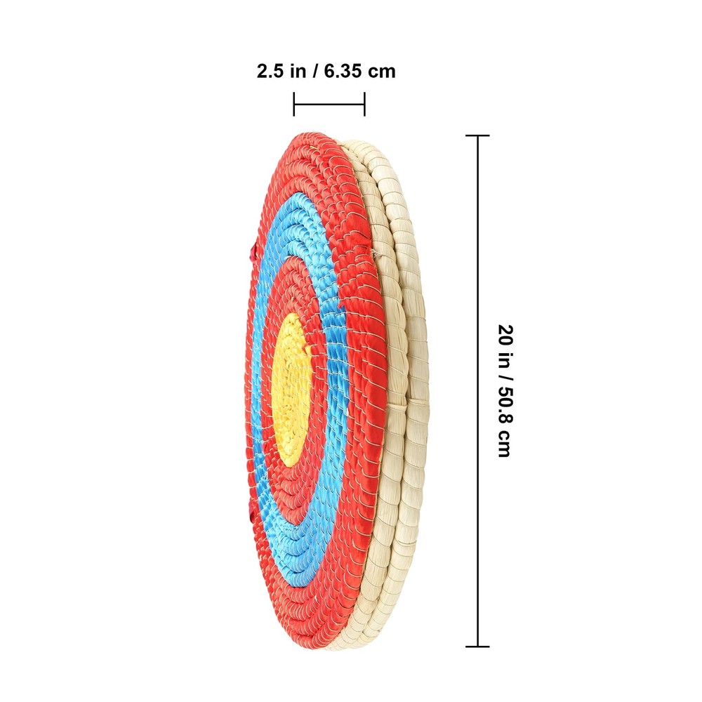 20in Outdoor Straw Archery & Bow Target