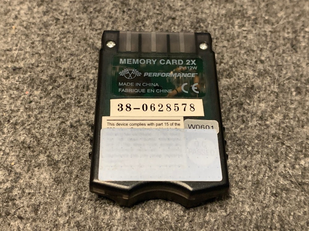 Performance Memory Card 2X for PlayStation 1