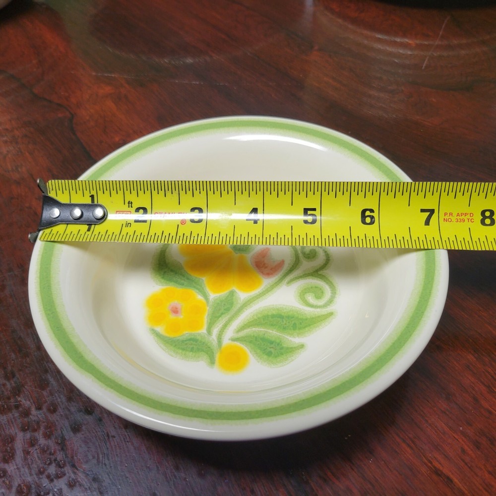 Franciscan Maypole Earthenware 7" Bowl 1970s Vintage