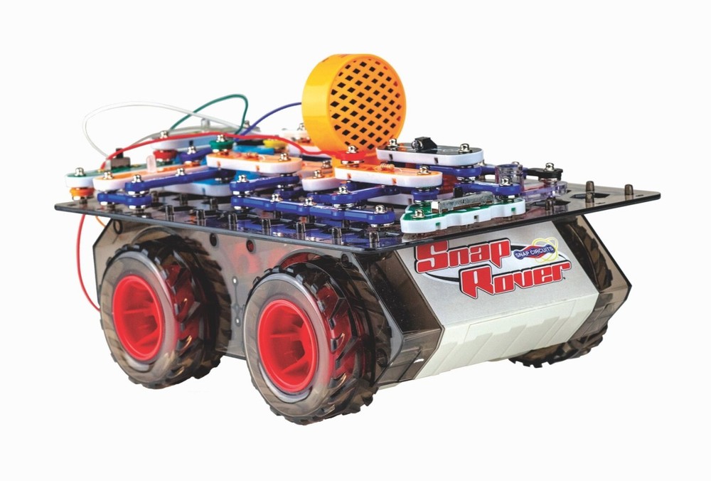 SNAP CIRCUITS SCJ404 SNAP ROVER REMOTE CONTROL CODING STEM CAR KIT