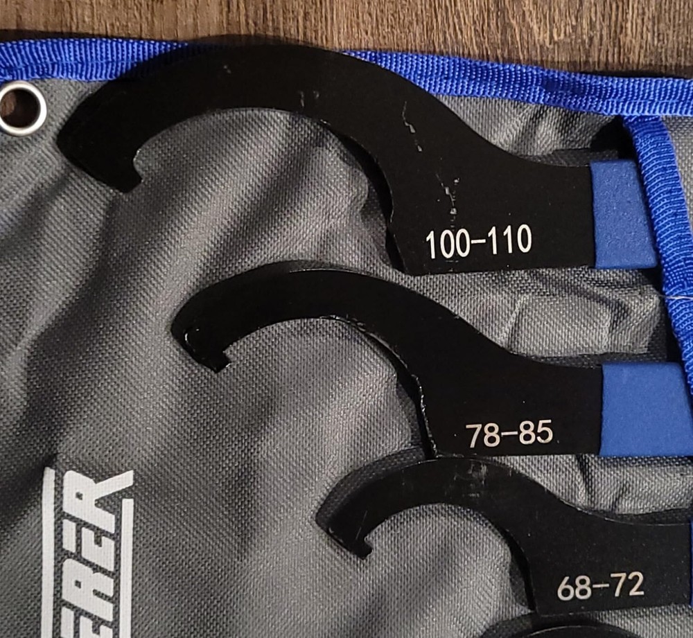 Coilover Spanner Wrench Set Universal Shock Absorber Suspensions Adjustment Tool