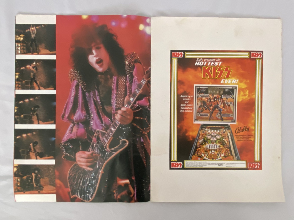 Vtg 1979 KISS Tour Program Dynasty Era Concert Book Aucoin Casablanca Rock Band