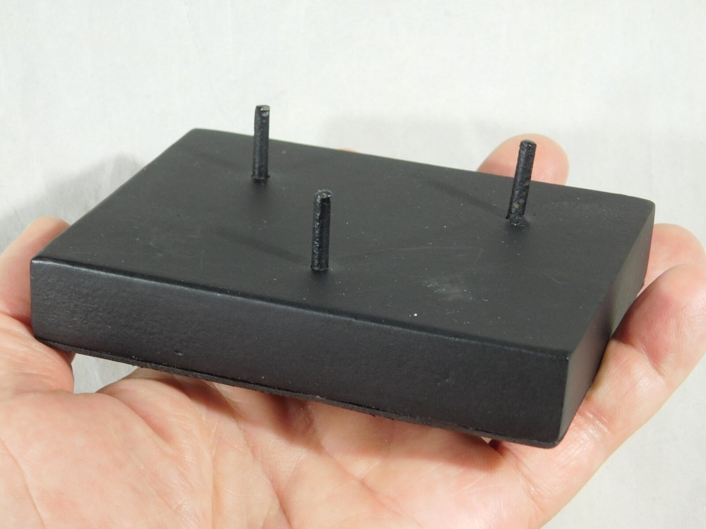 Display Stand Black Color Three Post Medium Size