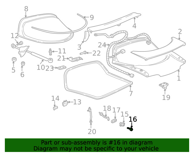 Genuine GM Ignition Key 26019392