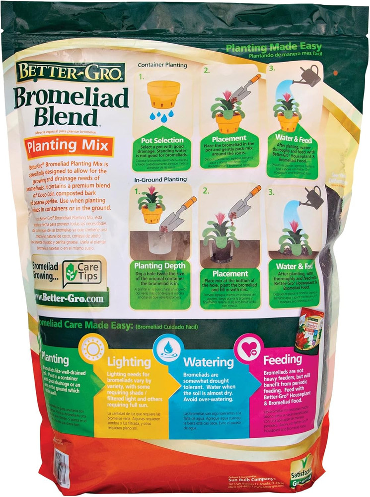 Bromeliad Blend 8 Quart