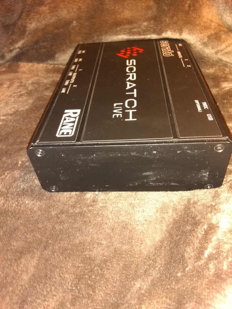 Rane Serato SL Scratch Live Digital Vinyl System Interface WORKS ORIGINAL OWNER
