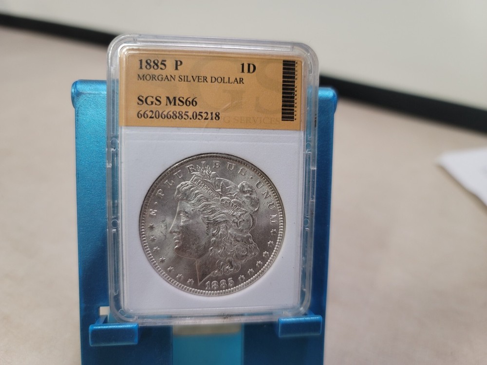 1885 P $1 Morgan Silver Dollar