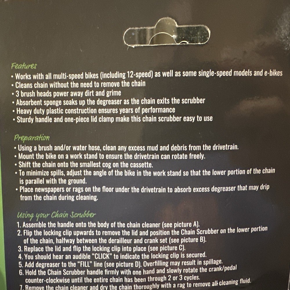 EVO CPS-1 Chain Power Scrubber