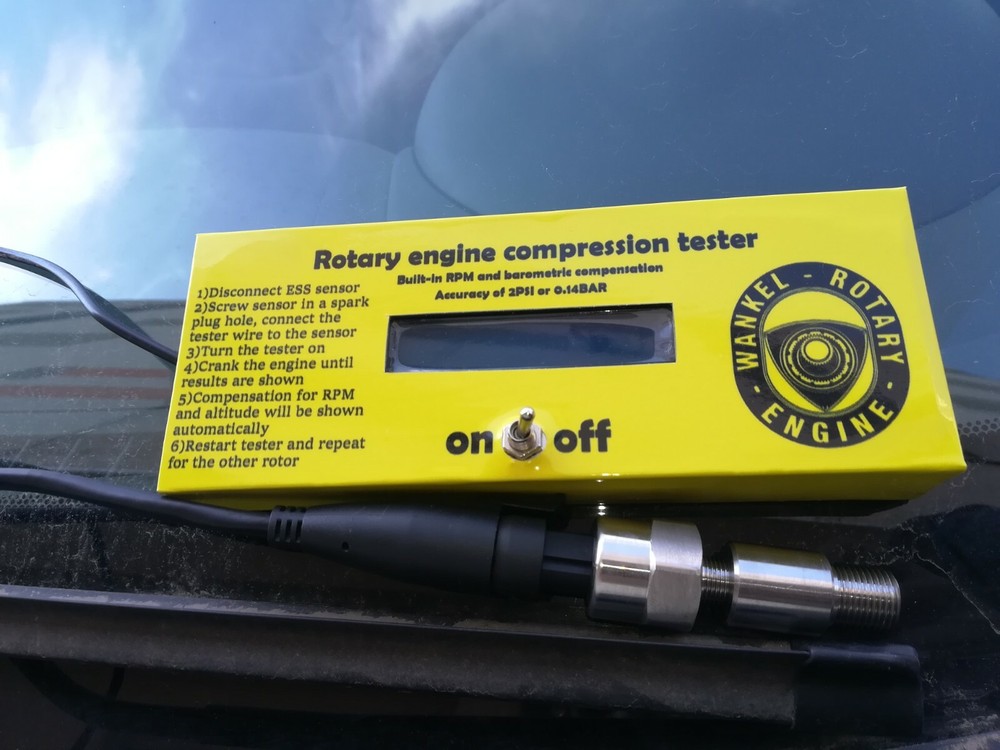 Rotary Compression Tester MAZDA RX8 RX7 13B 12A 20B