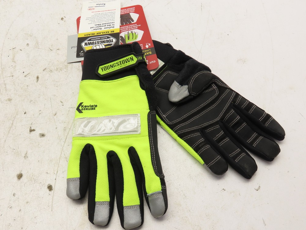 Youngstown Glove Safety Work Lined Glove Cut Level 3 MEDIUM