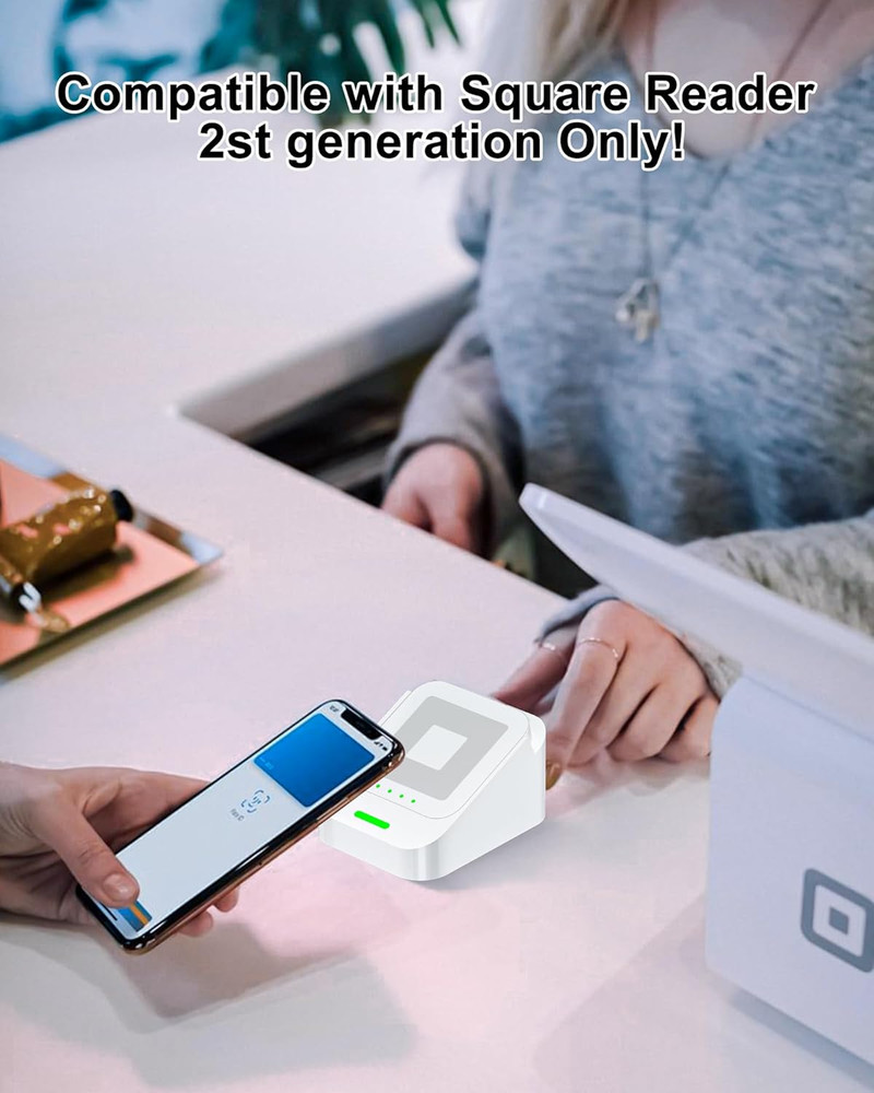 2Nd-Gen Square Card Reader Stand for Square Reader Dock 2Nd Generation & POS ...