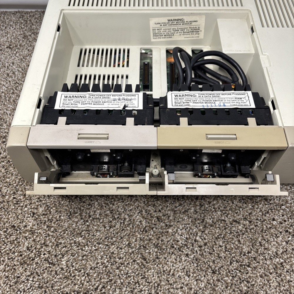 Coleco ADAM CPU ONLY Computer Cassette Drive ColecoVision System Working!