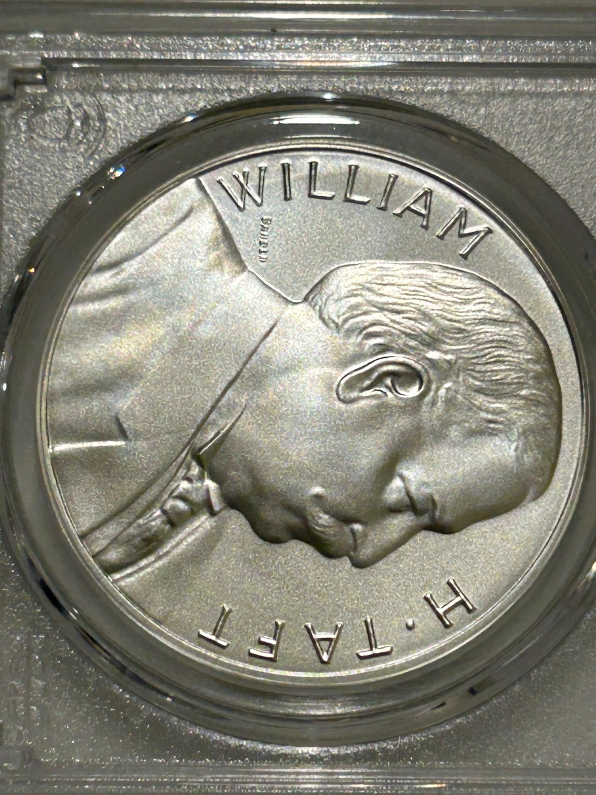 2025 William H Taft 1oz Silver Medal PCGS MS69 US Mint Presidential Series