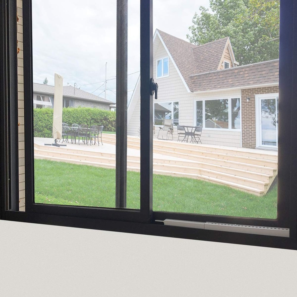 AC Security Window Lock Bar Window Security Bars - Sturdy Steel Extends from 1