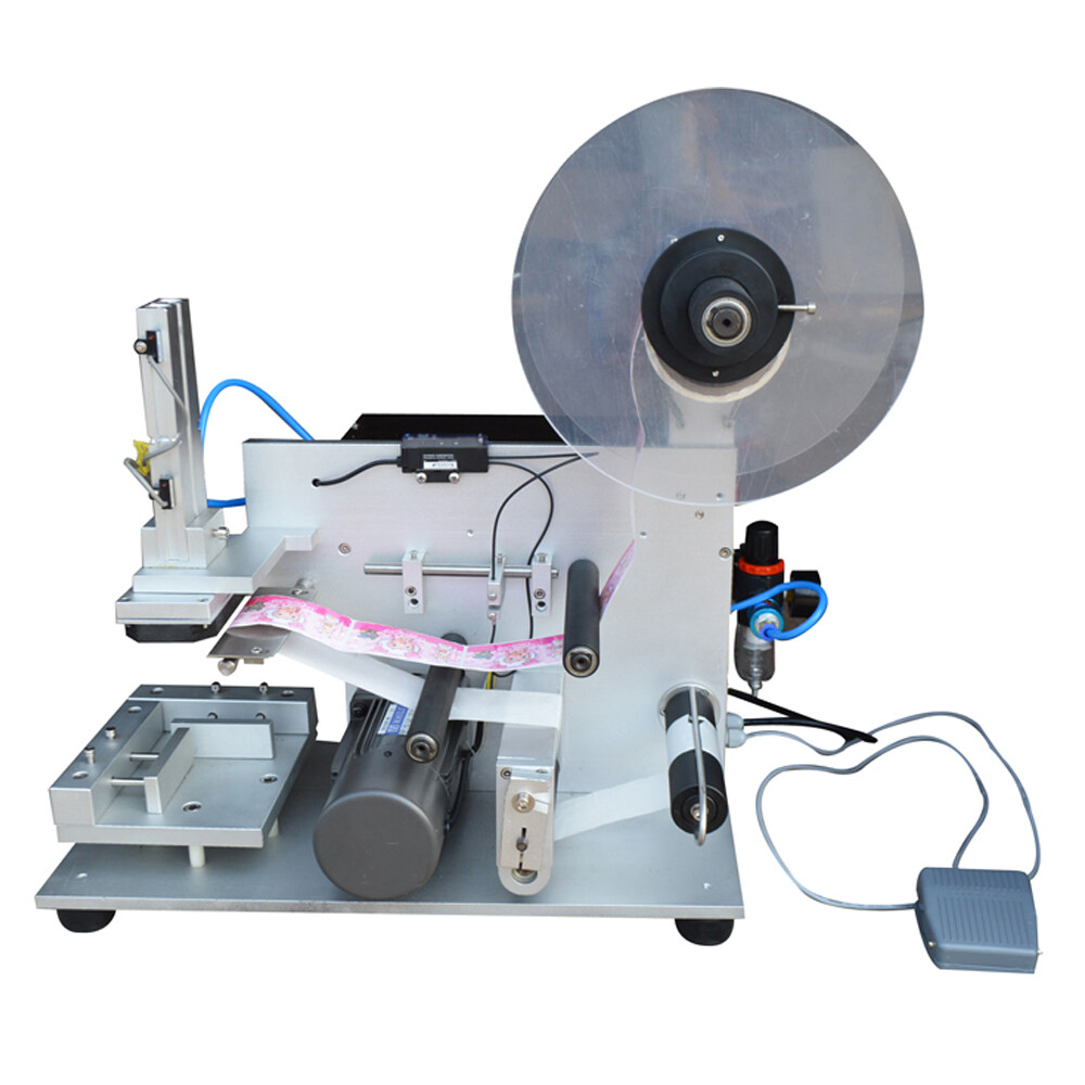 Semi-auto Flat Surface Labeler Labeling Machine for Flat Surface 40-60pcs/min
