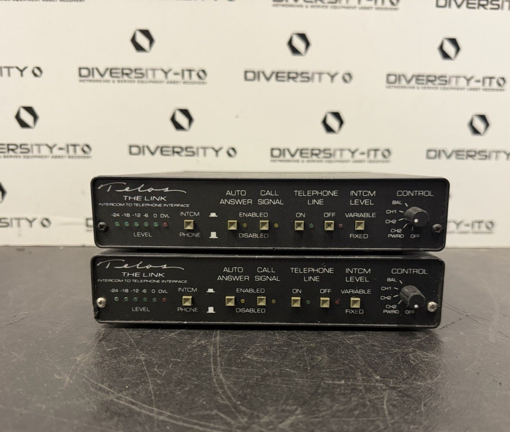 Telos The-Link Intercom Telephone Interface Digital Hybrid