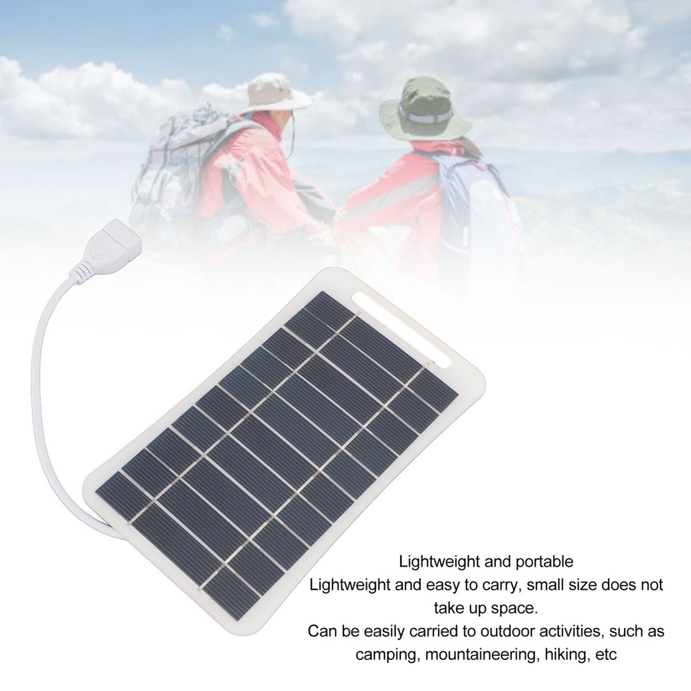 5V 5W USB Solar Panel Professional High Efficiency Monocrystalline Silicon Po