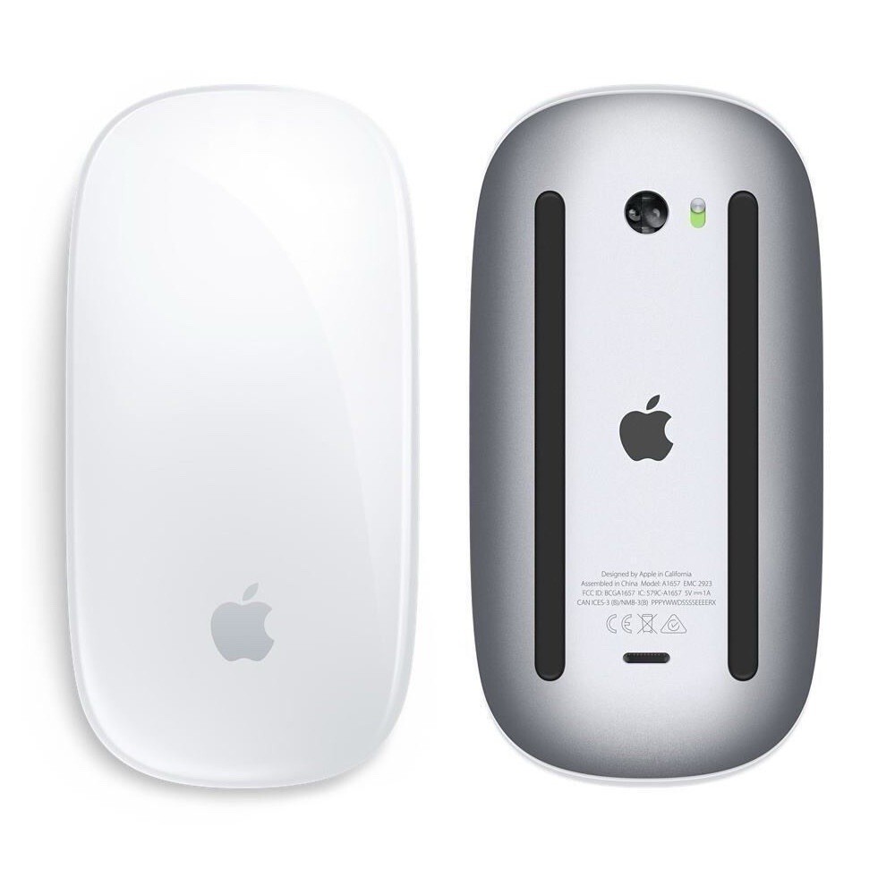 Apple Magic Keyboard & Magic Mouse 2 Bundle, Wireless, QWERTY, White/Silver