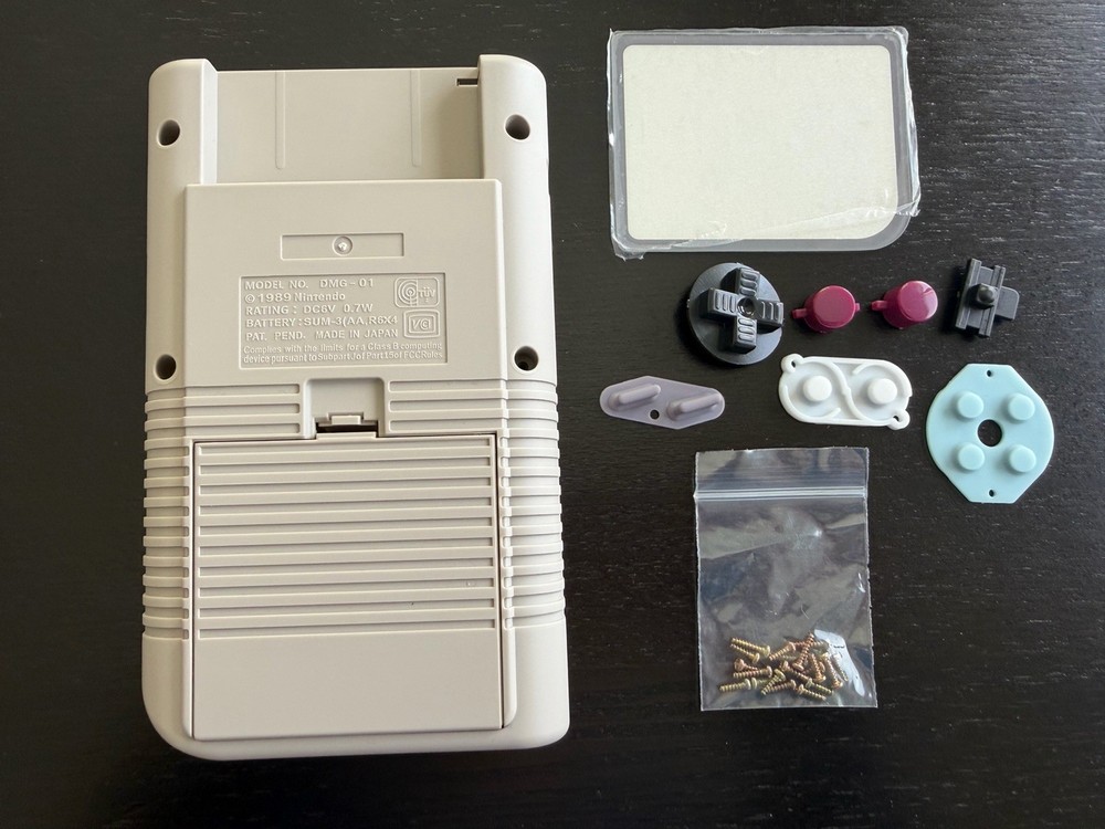 Shell & Glass Lens Cover For GameBoy Zero DMG For Raspberry Pi Modification