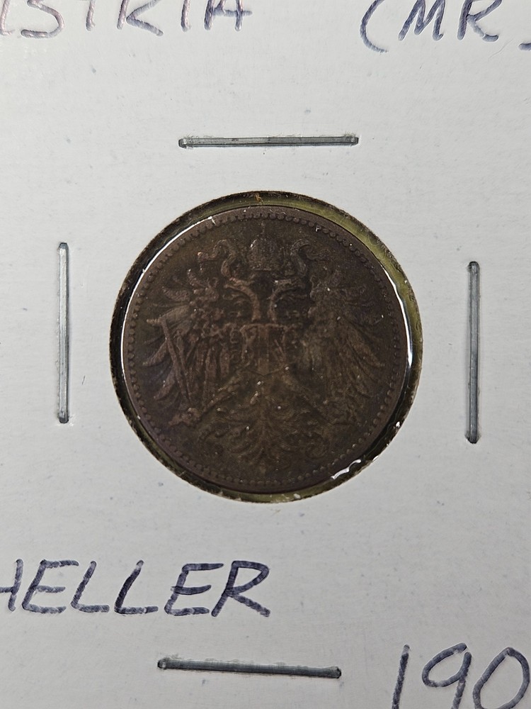 COINS - AUSTRIA - 2 HELLER 1909