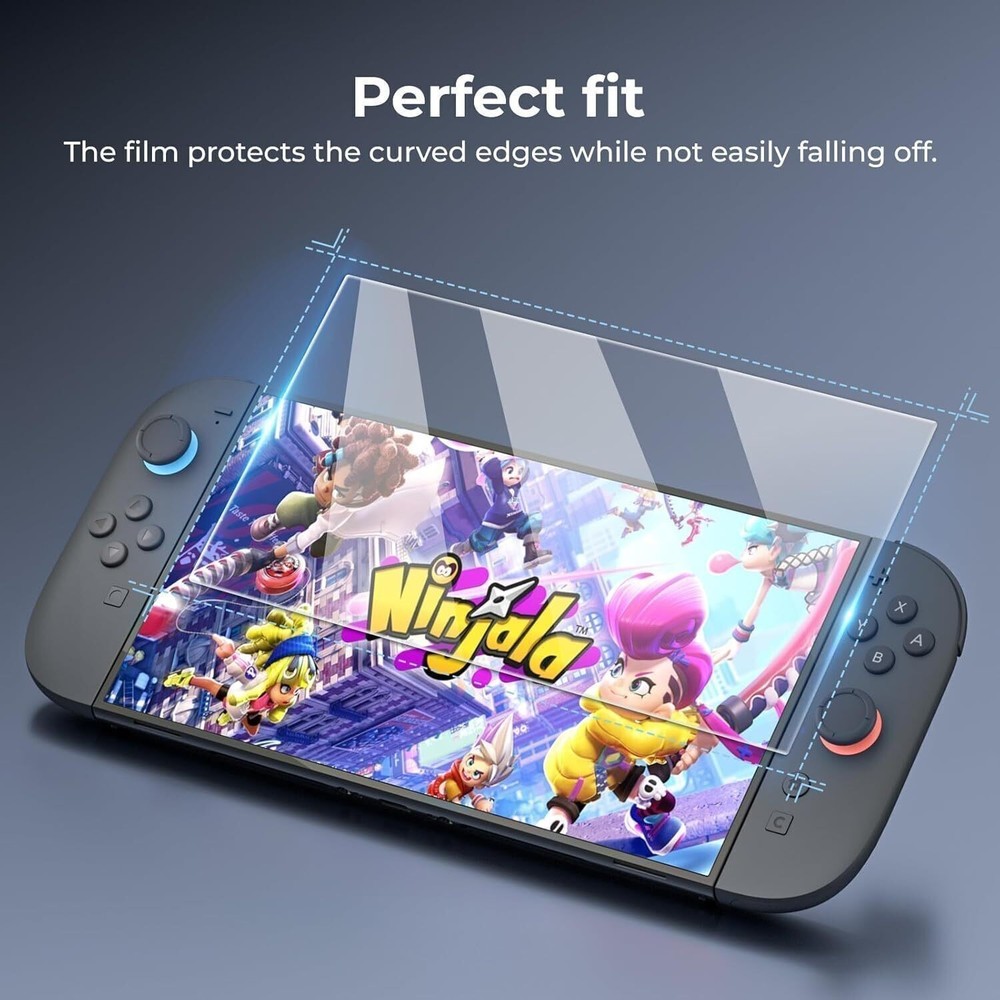 4PCS For Nintendo Switch 2 (2026) Screen Protector New 2 Pack 9H Tempered Glass