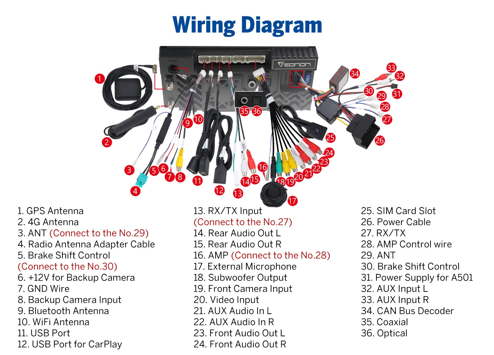 VWX6S Android 9" QLED 6+64GB for VW Tiguan Car Stereo Radio CarPlay GPS+CAM+DVR