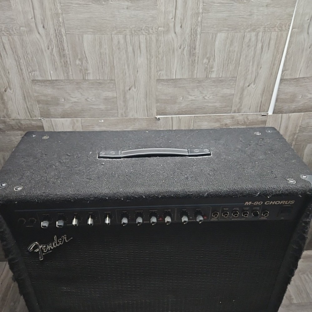 Fender M-80 Chorus Solid State Guitar Amplifier Combo Amp
