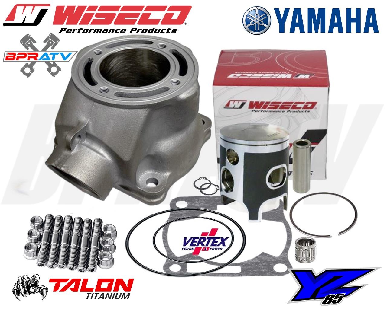 Yamaha YZ85 YZ 85 Top End Rebuild Kit Stock Bore Cylinder Wiseco Assembly Repair