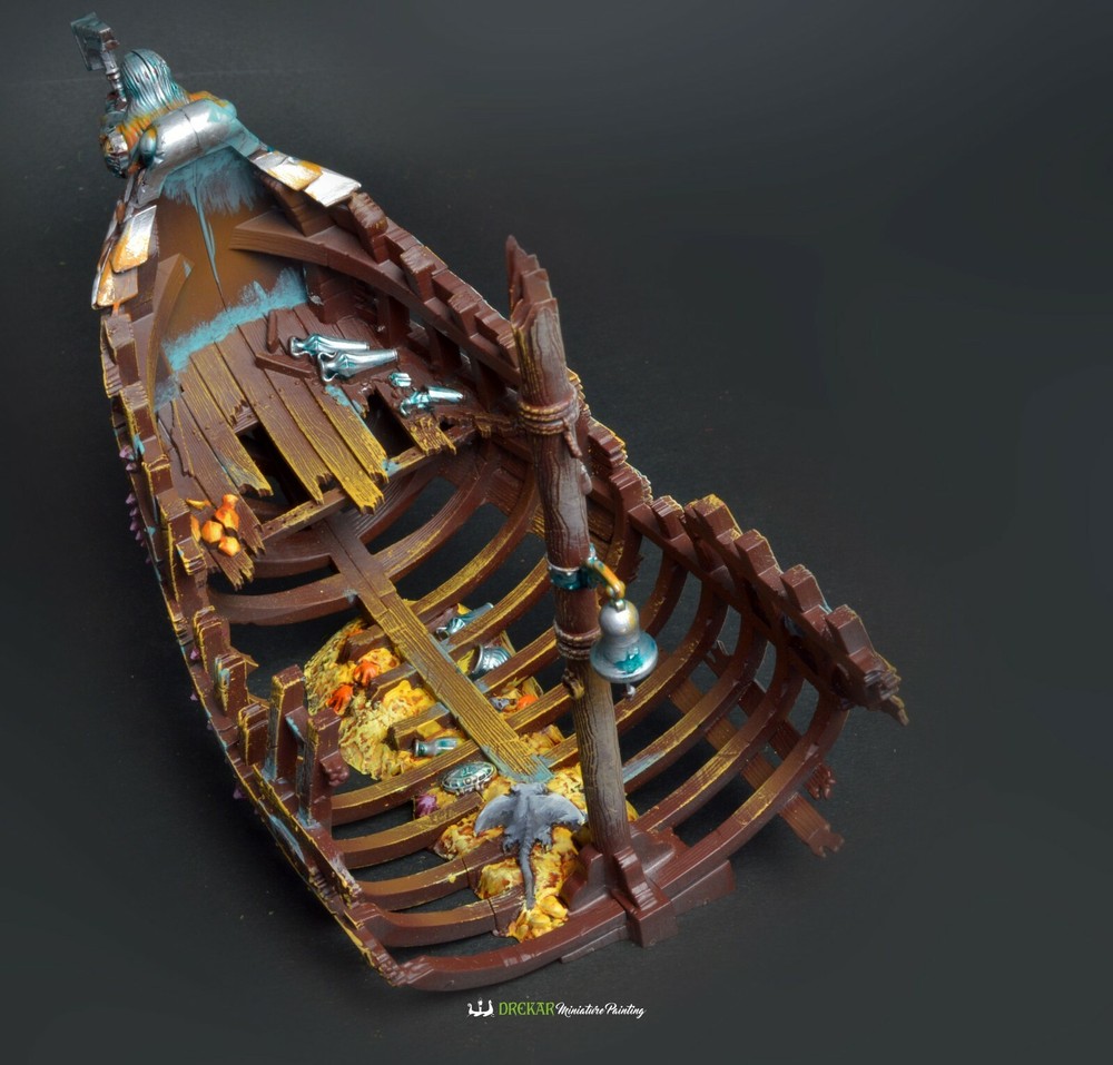 Etheric Vortex: Gloomtide Shipwreck Idoneth Deepkin ** COMMISSION ** painting