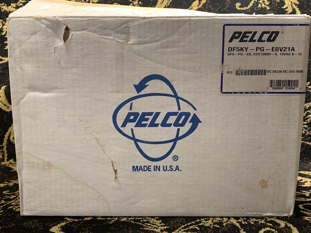 PELCO DF5KY-PG-E0V21A CAMERA DOME 