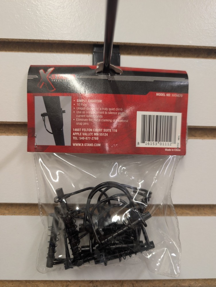 X-Strand Silent Snap Pins 10 Pack