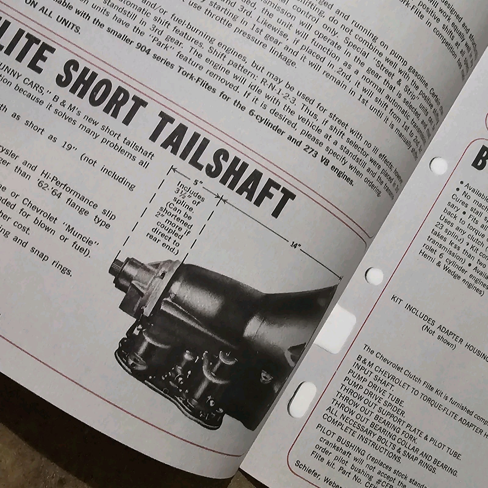 1967 B&M Transmission Shifter Catalog Drag Racing Hot Rod Gasser scta nhra auto