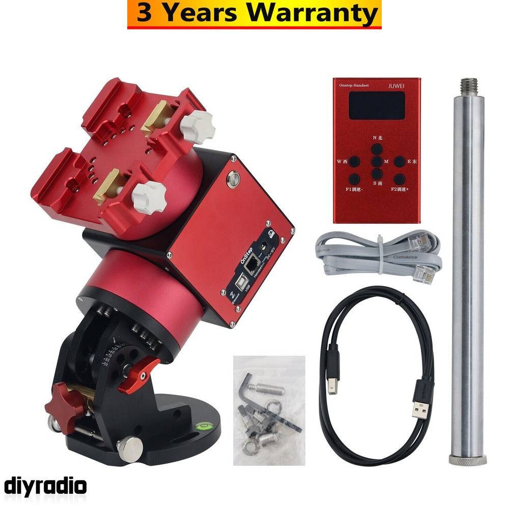 JUWEI-17 Harmonic Equatorial Mount +Wide Dovetail Groove + Wired Hand Controller
