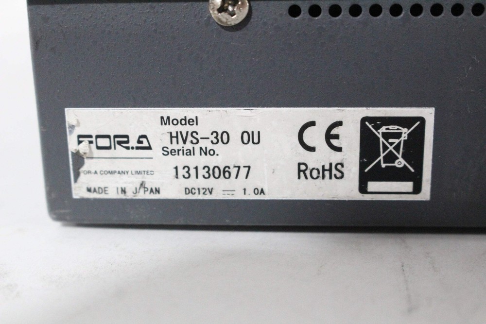 FOR-A HVS-300HS Digital Video Switcher