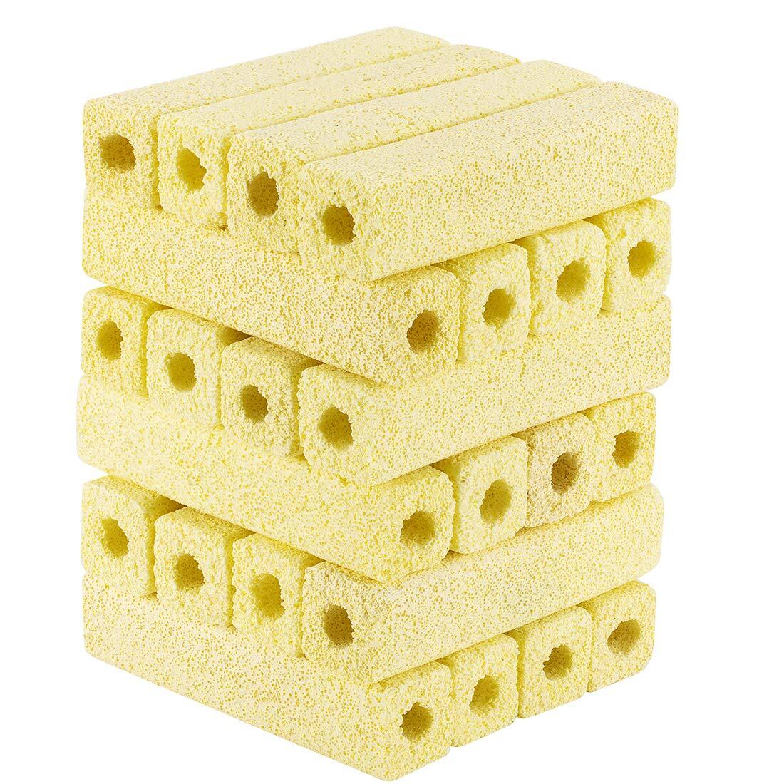 24/Box Bacteria House Aquarium Bio Filter Media Sump Canister Pond, 3 -5/8" Long