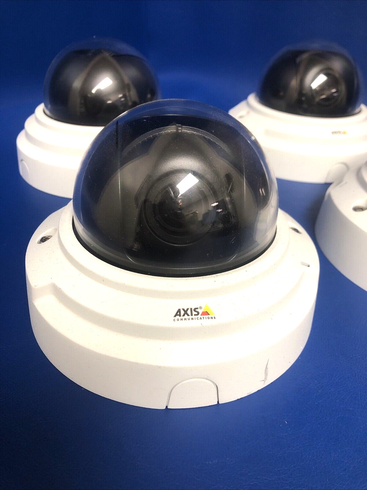 LOT OF 4X *USED* Axis P3374-V 720P Network Dome Camera 1MP - 01056-001
