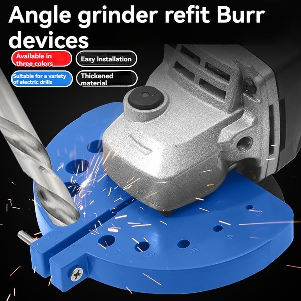 2025 Portable Drill Bit Sharpener - Enhance Efficiency with Angle Grinder Use