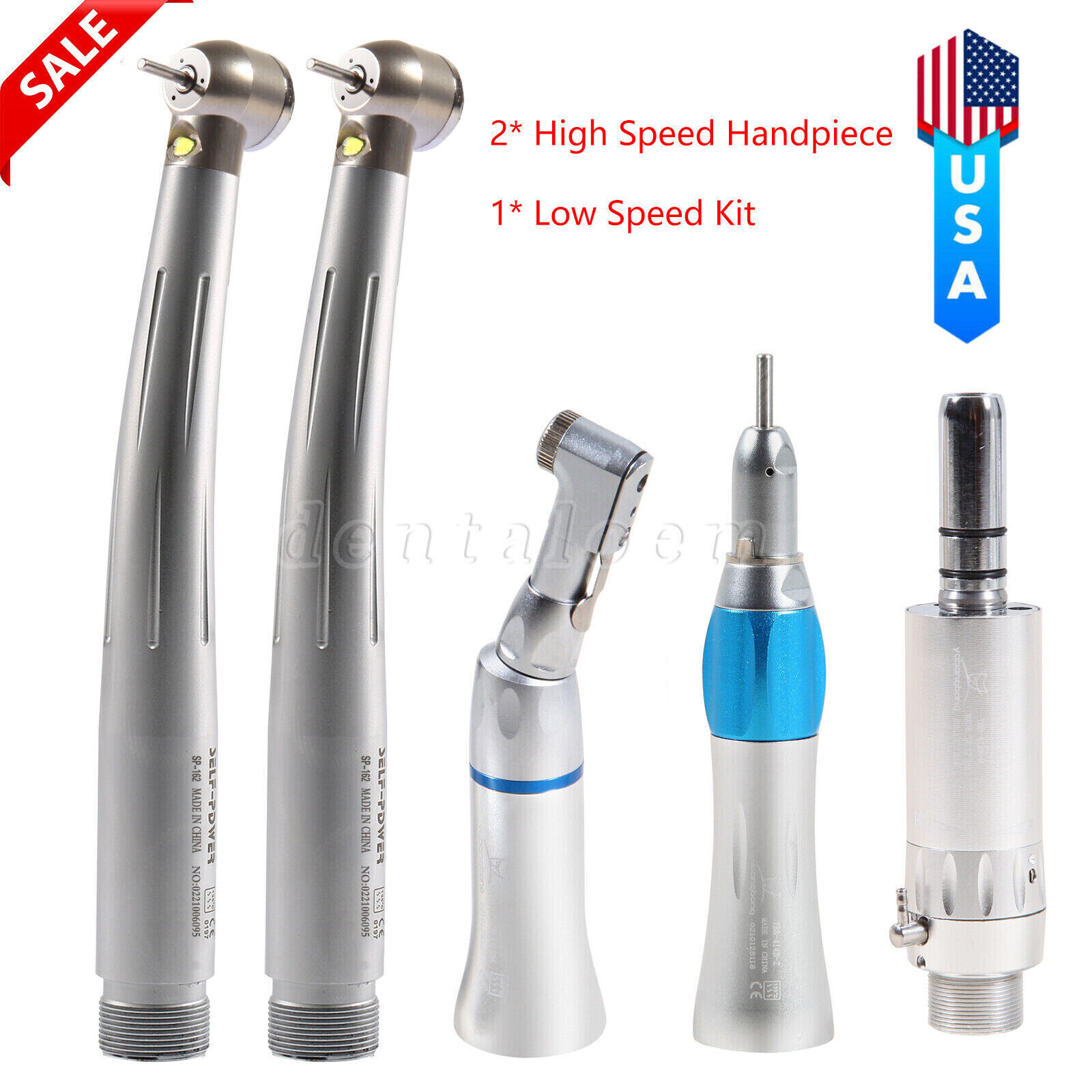 turbina LED pieza de mano alta baja velocidad 4/2HOLE High Low dental estilo NSK